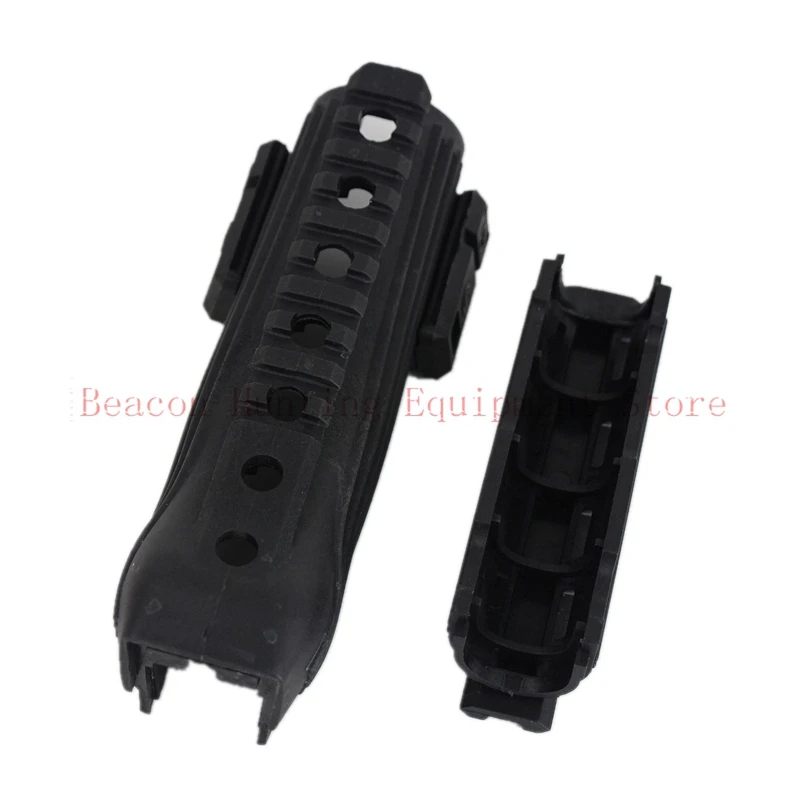 Airsoft gear Shoot AK 47 Strikeforce полимер Handguard верхний нижний Пикатинни Черный Тактический охотничий винтовочный Пистолет Аксессуары