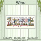 Вышивка одежды, мультяшная живопись, рассчитана на холст DMC 11CT 14CT наборы NKF Вышивка крестиком, наборы для вышивки