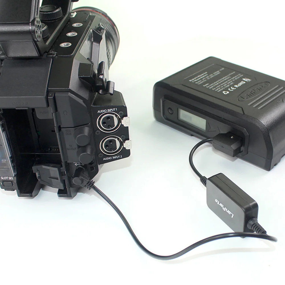 Lanparte D tap 12V DC 50*10mm кабель питания напряжения для Panasonic EVA1 Sony FS7 FS5 AU EVA1|Аксессуары