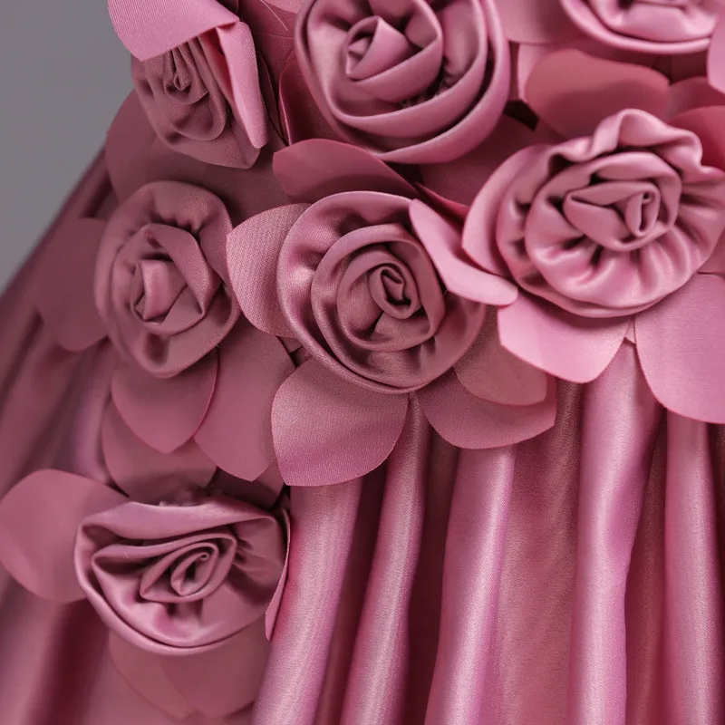 Pegeant Flower Girls Dresses Kids Summer Princess Dress Tulle Lace Formal Toddler Weddings Party | Детская одежда и обувь