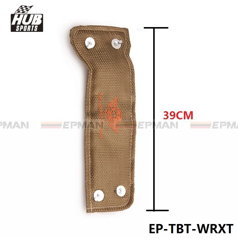 Турбо/турбонагнетатель тепловой обертки одеяло для WRX/STi/LEGACY EJ25 VF22-VF42 титана