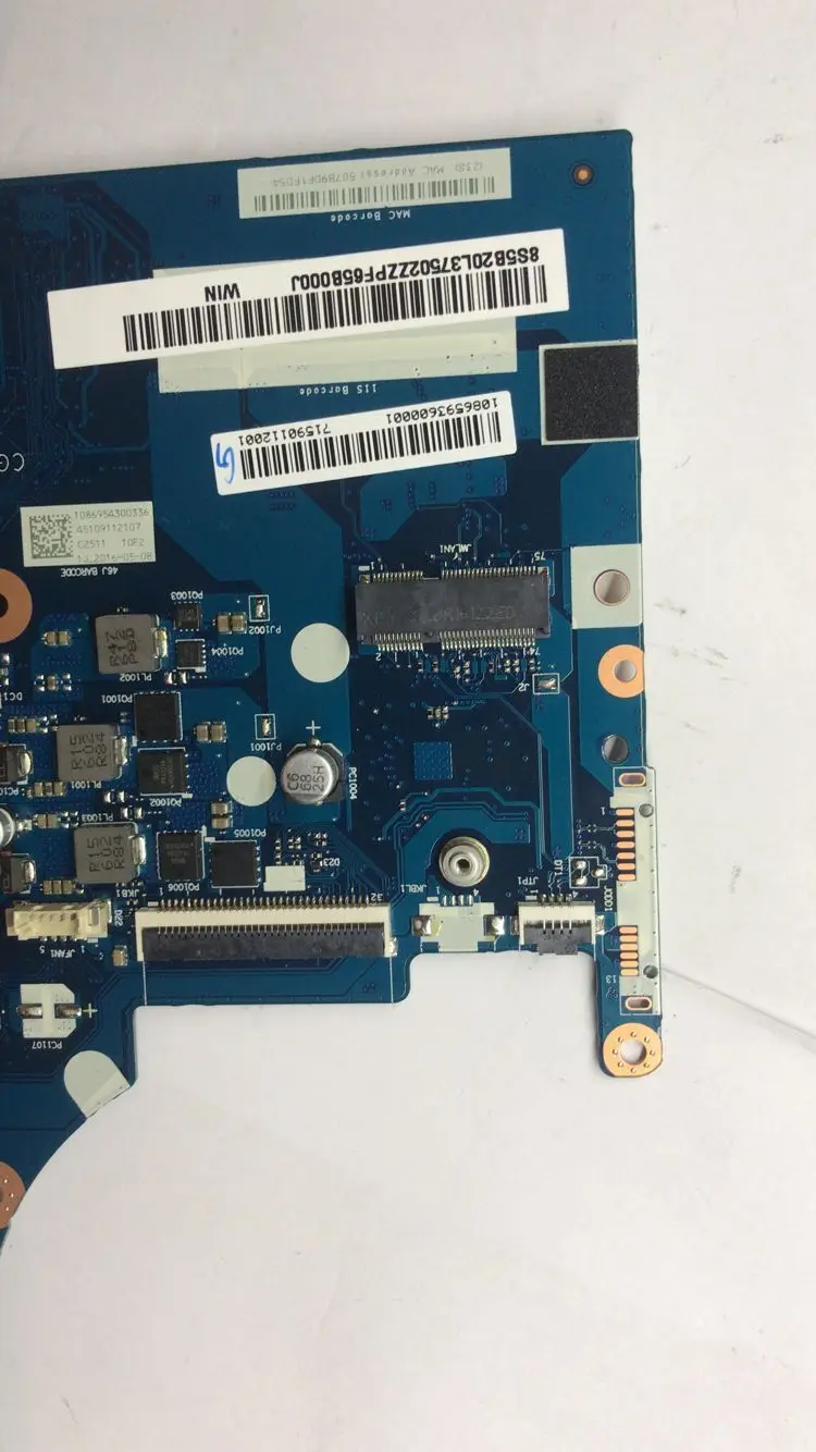 NM-A751 материнская плата подходит для ноутбука lenovo 310-15ISK 510-15ISK cpu i7 6500U ram 4G GPU GT940 тестовая работа