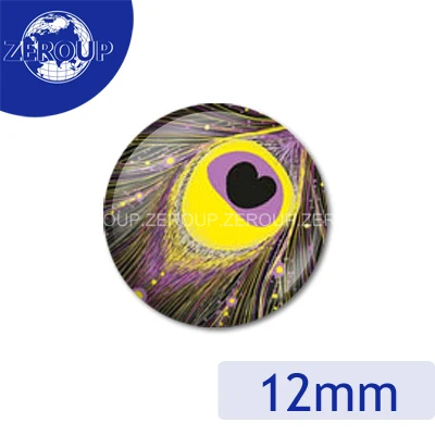 ZEROUP 20 шт./лот 12 мм 25 30 DIY круглые фотографии стекла кабошона ювелирные изделия для