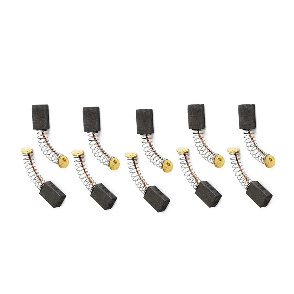 

20x Electric Drill Motor Carbon Brushes 12x8x5mm Black+gold