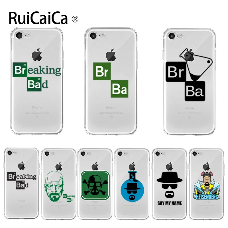 Ruicaica breaking Bad Мягкий ТПУ силиконовый уникальный дизайн чехол для телефона Apple iPhone 8