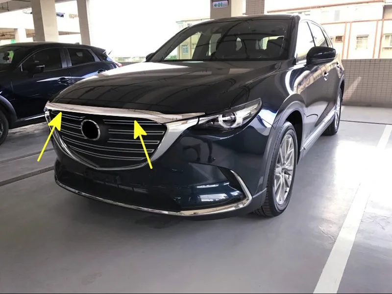 Накладка на переднюю головку двигателя для Mazda CX9 2 поколения 2016 2017 2018 2019 АБС