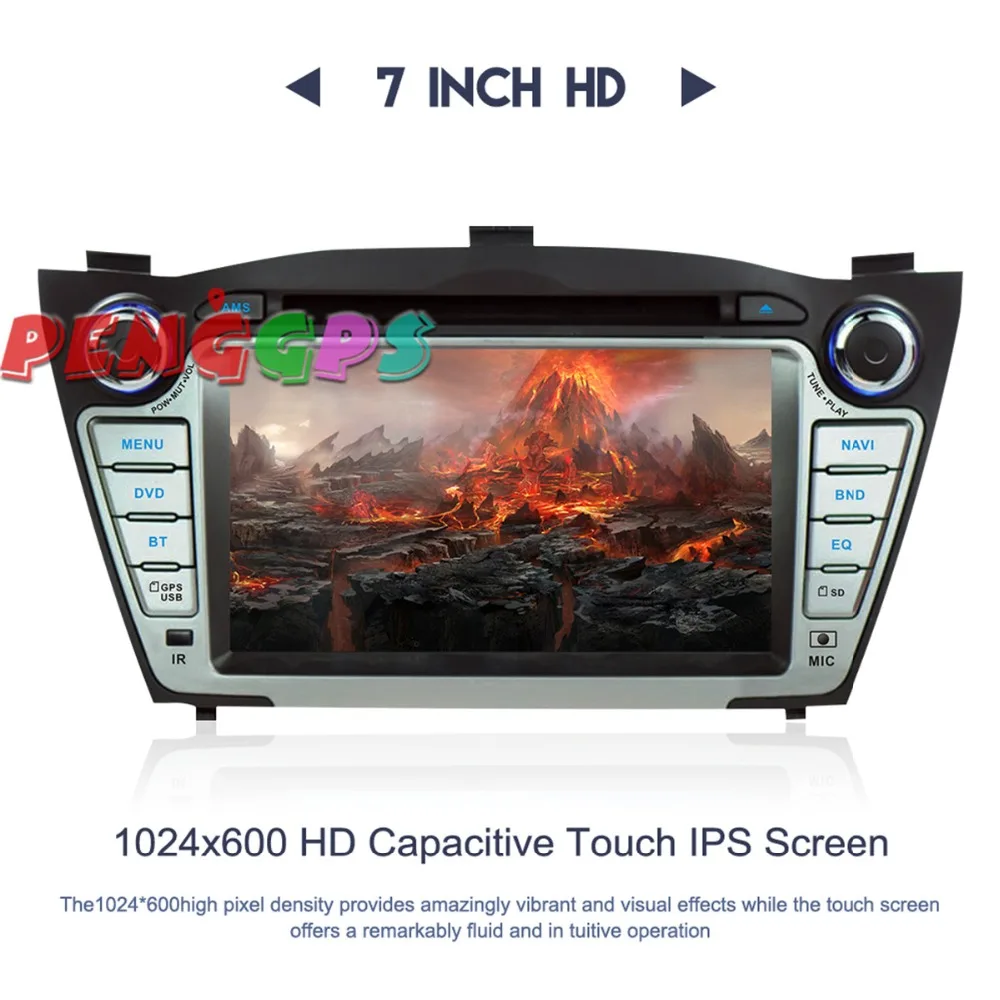 Новейший Android 8 0 7 1 автомобильный Радио Стерео GPS Navi для Hyundai IX35 Tucson 2009-2015 DVD плеер