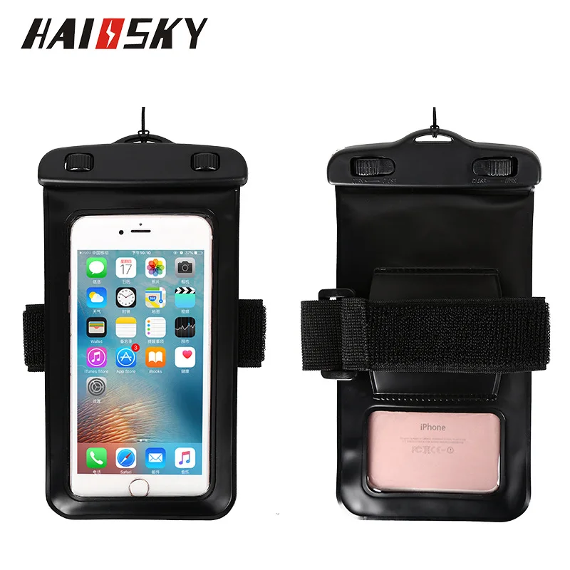 Haissky ПВХ водостойкая подводная сумка чехол Чехол для телефона iPhone X samsung S9 S8 Plus S7 S6