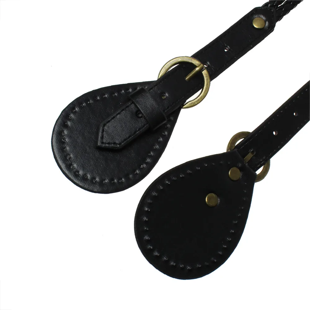 PACGOTH 2017 New Black Bag Accessory Faux Leather Purse Handbag Replacement Handles 69.5cm(27 3/8&quot)long 19mm( 6/8&quot)wide 2 PCs | Багаж и