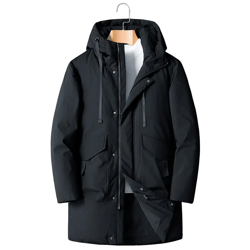 Winter Men's Clothing 90% White Duck Down high quality Hooded Down Jackets Winter Coats Men Casual thicken Jackets
