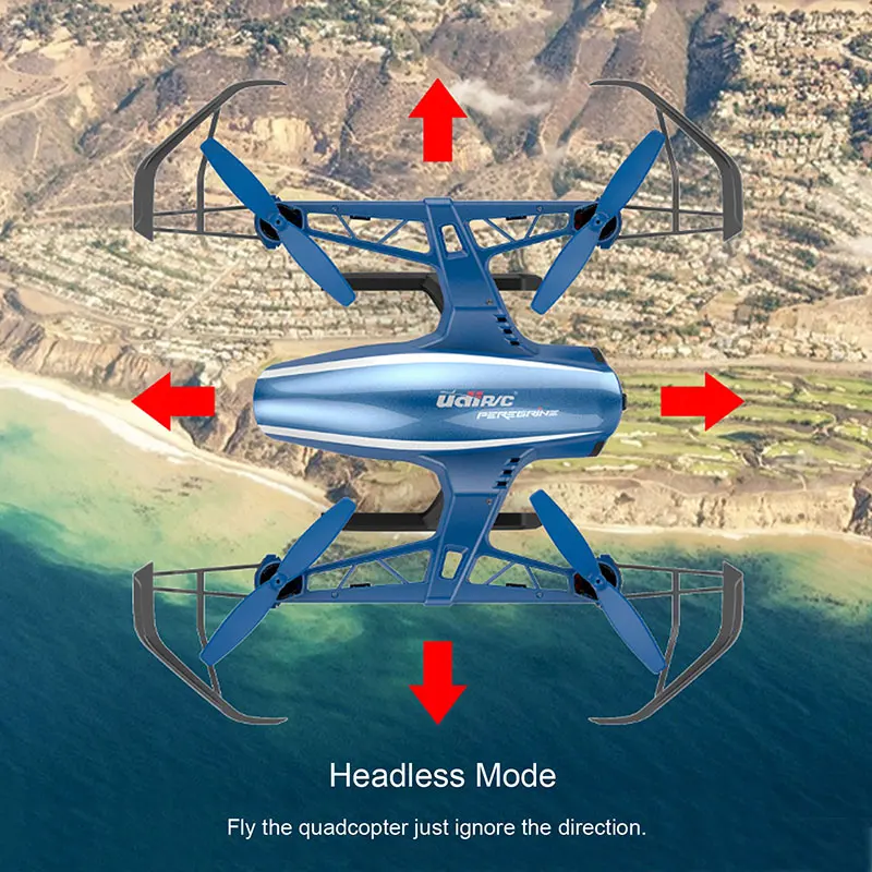 

UDI RC U28W 2.4GHz Wi-Fi FPV Quadcopter with Wide-Angle 720p HD Camera, Altitude Hold Mode, Remote Controller Included