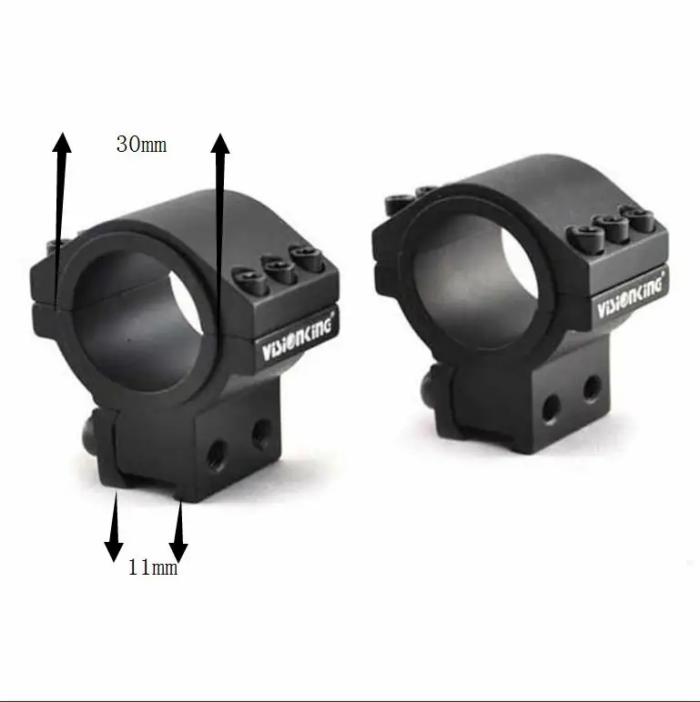 Visionking 2 10x32 FFP охотничий прицел с 11 мм кольцами водонепроницаемый большого радиуса