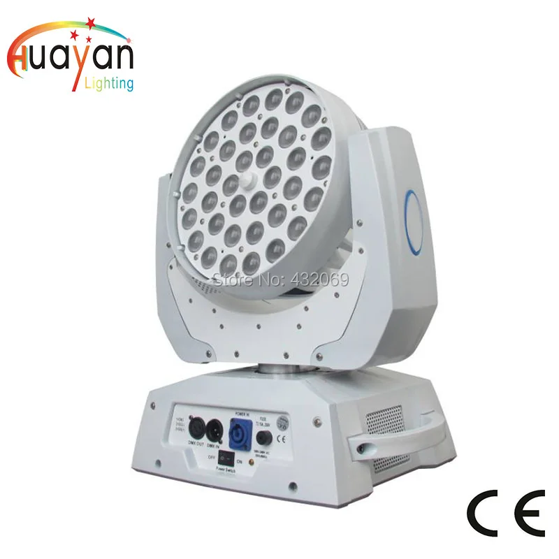 Светодиодная лампа с 3 кольцами 36*18 Вт rgbwa + uv 6 в 1|light up rave shirts|product funnyproduct lighting kit |
