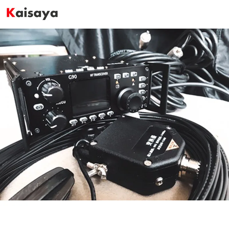 Xiegu G90 QRP HF любительский радиоприемопередатчик 20 Вт SSB/CW/AM/FM 0,5-30 МГц SDR структура со встроенным Авто антенным тюнером
