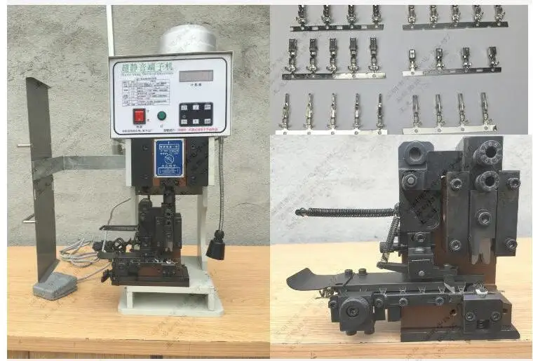 

220V Automatic Wire Crimping Machine 1.5T Low Noise Terminal Crimping Machine