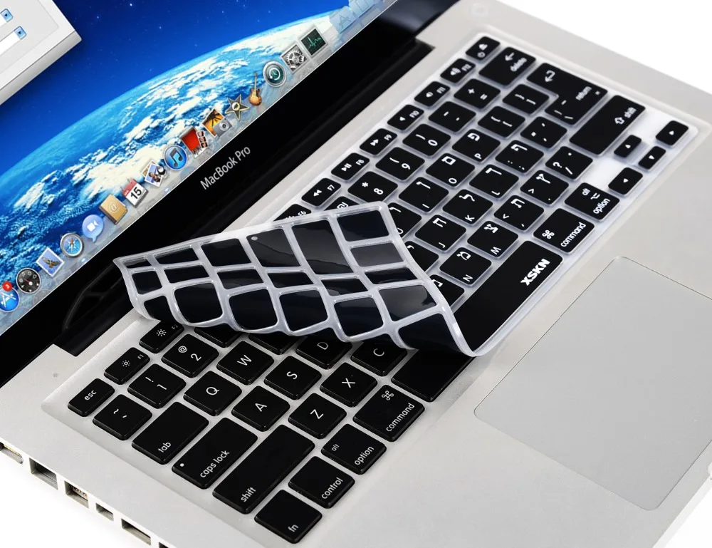 XSKN Иврит/Englsih силиконовый чехол для клавиатуры мягкий Израиль Apple MacBook Pro 13 15