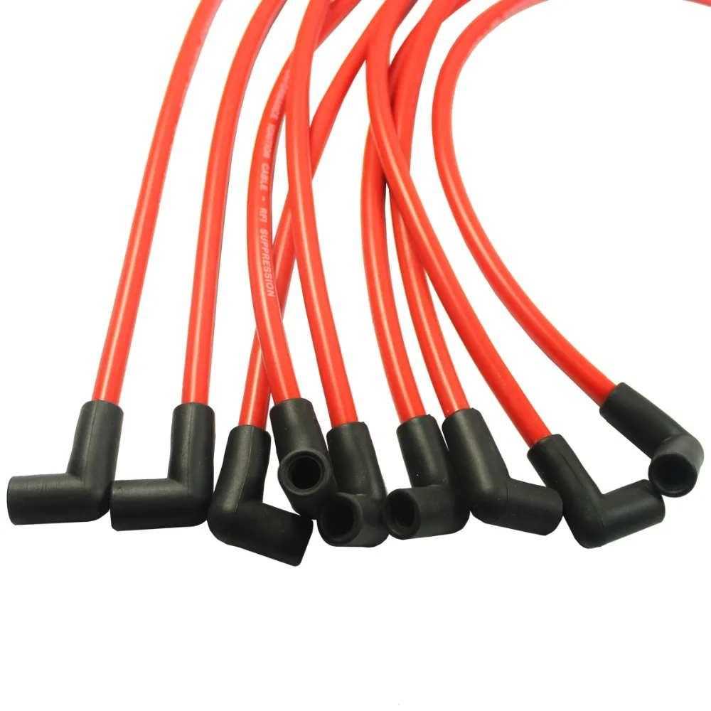 10 5 мм Высокая производительность свечи зажигания провода набор HEI SBC BBC 350 383 454