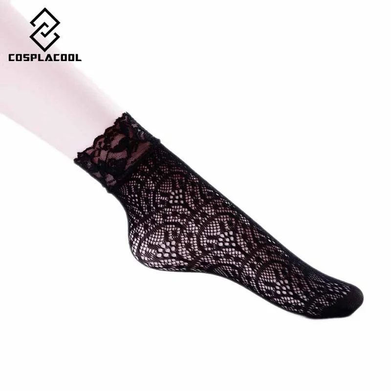 

[COSPLACOOL]New Fashionable Sexy Hot Fishnet Socks Women/Ladies Sox Meias Female Harajuku Cool Hollow Crew Net Calcetines Mujer