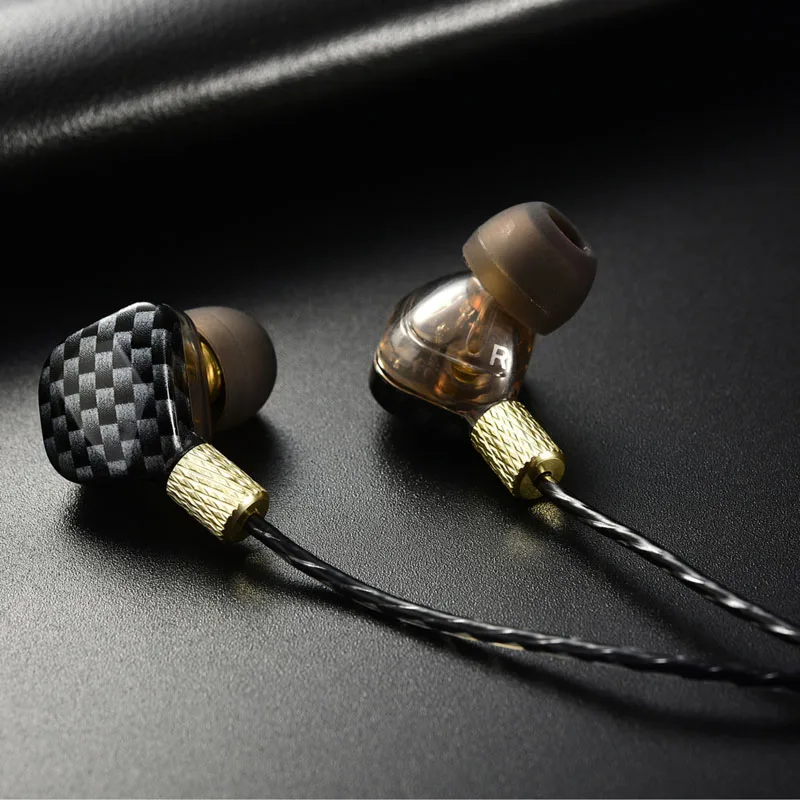 Спортивные наушники In-ear Super Mega Bass с микрофоном 6 шт. сбалансированные Hifi подвесные