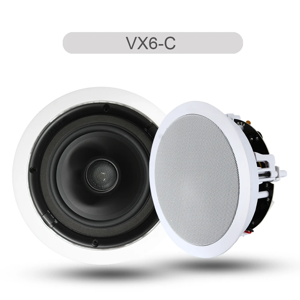 Oupushi 6.5 комбо система фоновой музыки HIFI 120W 2-канальный потолочный динамик 8 Ом домашний кинотеатр высокого качества звука с высоким басом.