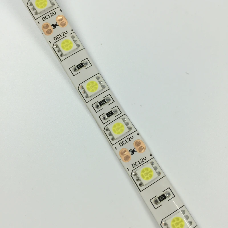 Светодиодная ленсветильник SMD 5050 светодиодов 5 м/рулон 12 в 72 Вт водонепроницаемая