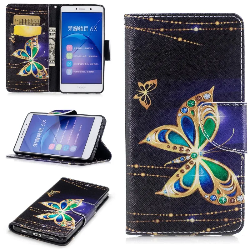 Чехол для huawei Honor 6X X6 6 X BLN-L21 BLN-AL10 BLN L21 AL10 кожаный силиконовый чехол для huawei Honor 6C C6 DIG-L21HN чехол