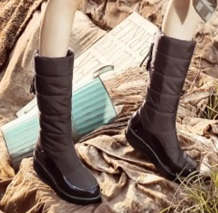 Zapatos Mujer Модная обувь Женские туфли лодочки Sapato Feminino Зимние сапоги для девочек
