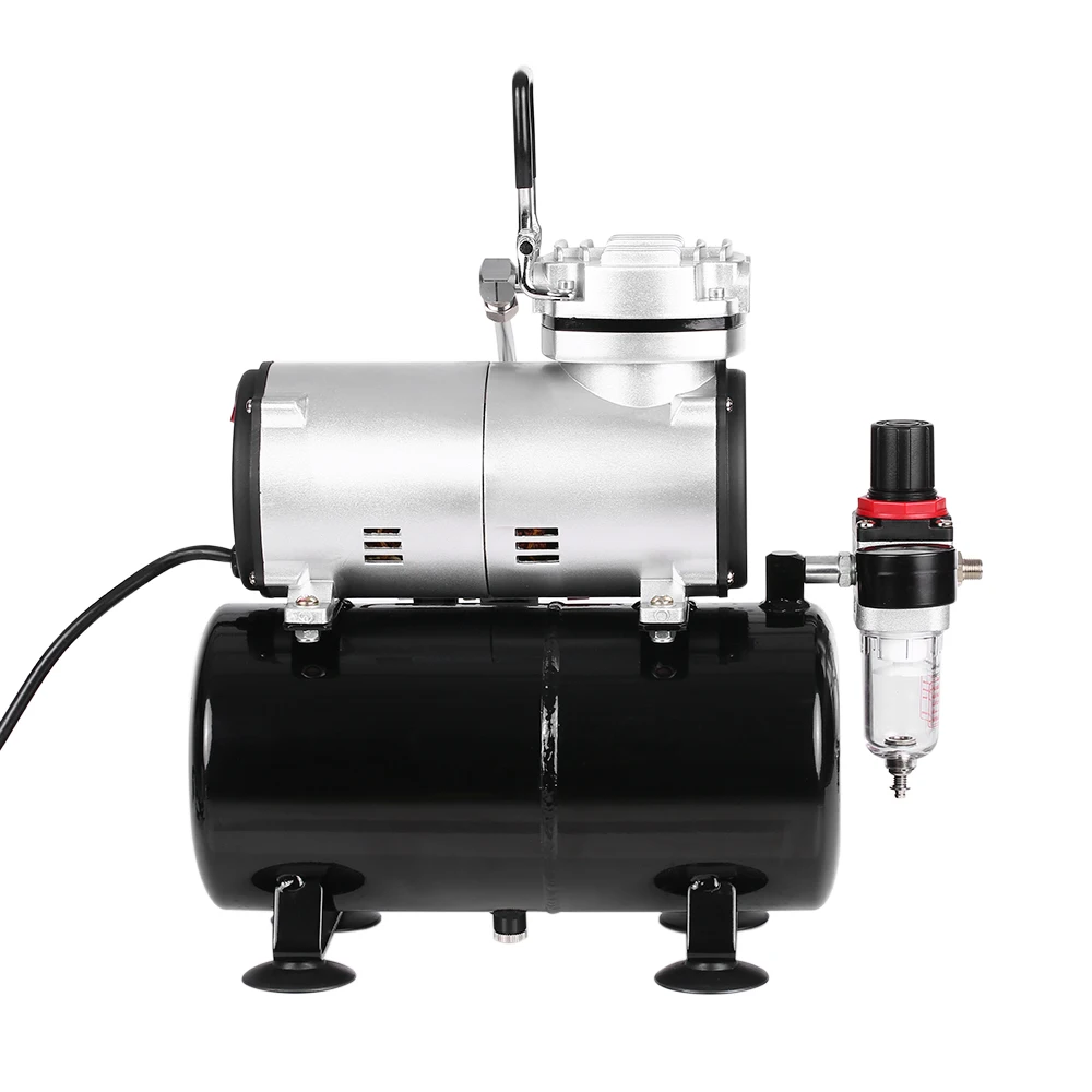 KKMOON 1/6 поршень HP Airbrush компрессор Пескоструйный пистолет высокого давления насос