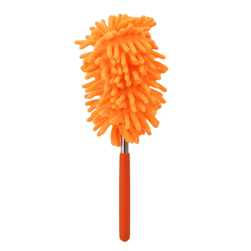 Творческий Выдвижная из микроволокна перо тряпки Регулируемый Duster бытовой пыли