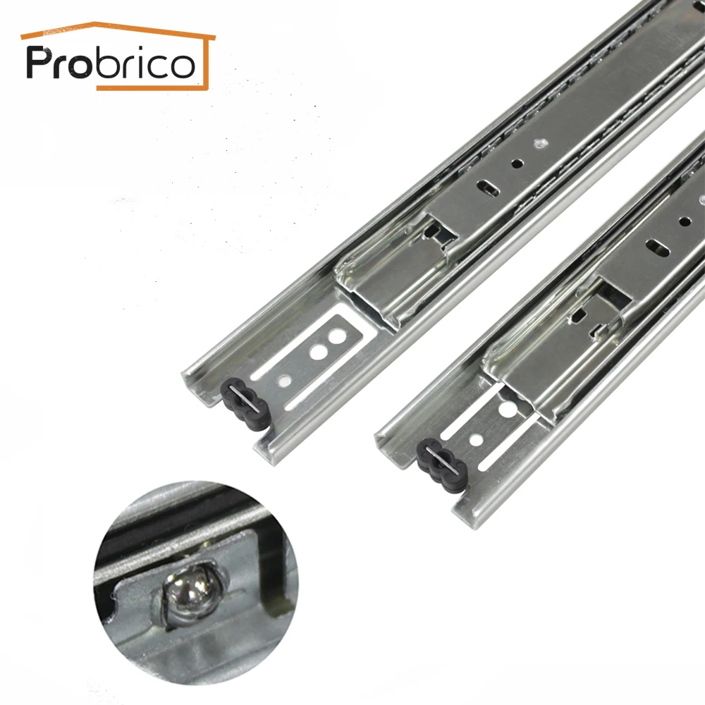 Probrico Drwaer Slide 12 "/14"/16 "/18"/20 "/22" Rail Full Extension кухонная мебель шкаф с