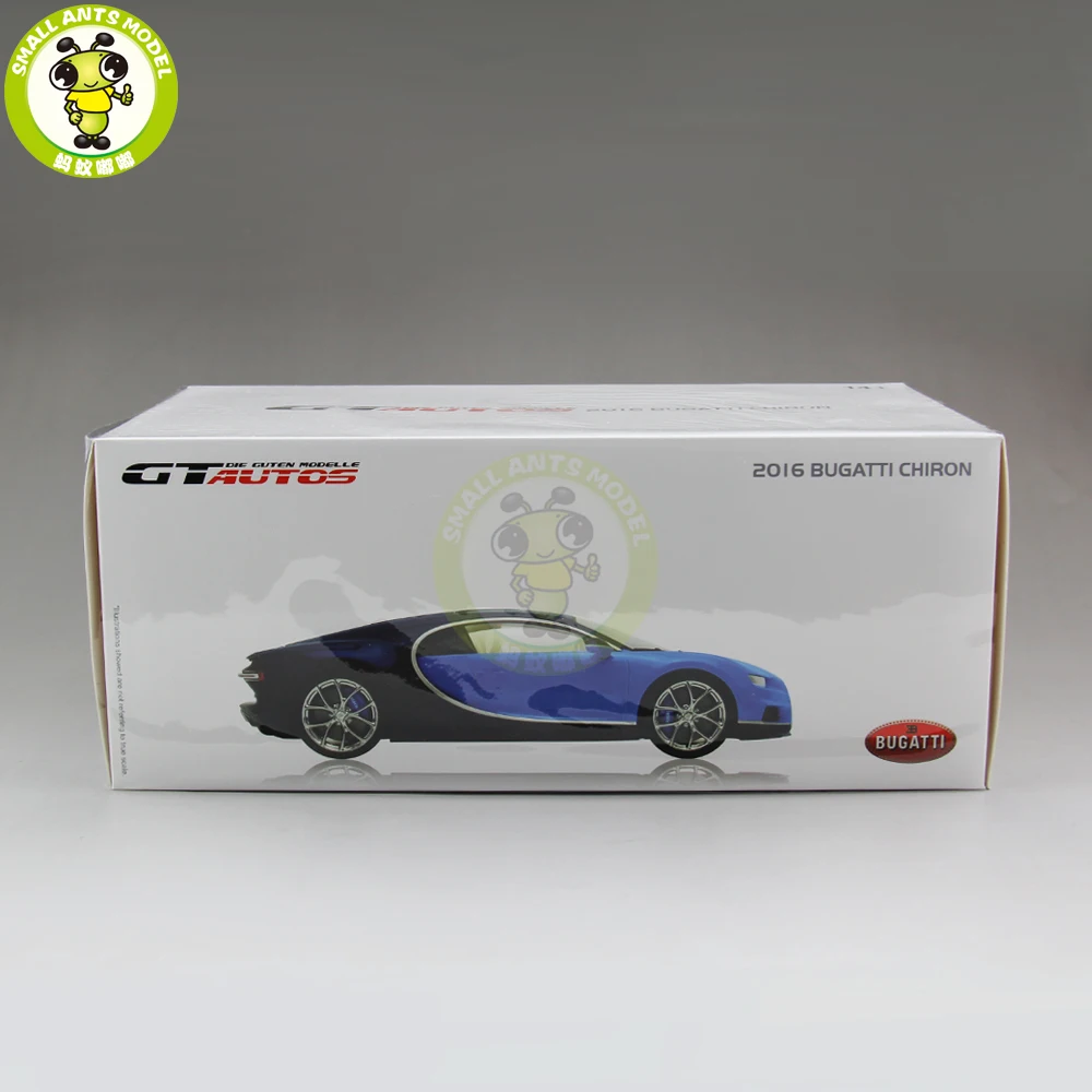 Коллекция 1/18 года модель автомобиля Chiron 2016 Super Car Welly gtcars металлическая для