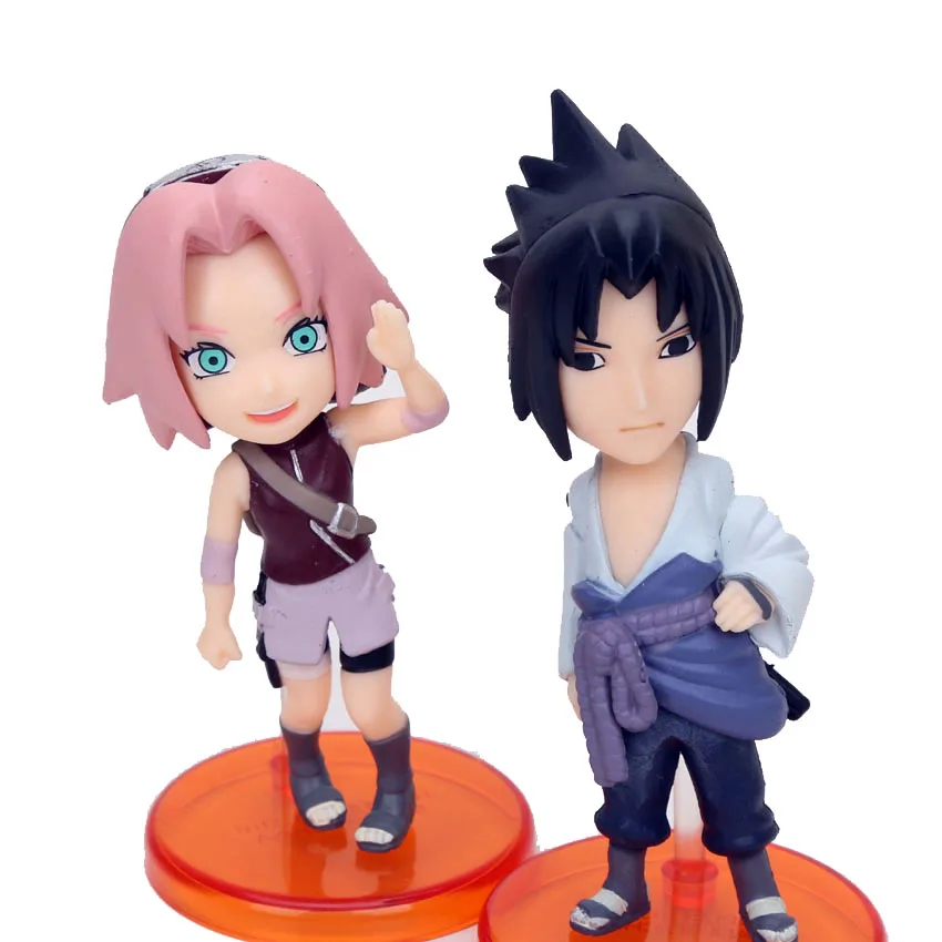 Аниме ПВХ экшн фигурка Коллекционная модель игрушка 5 шт./компл.|model toy|naruto shippudennaruto