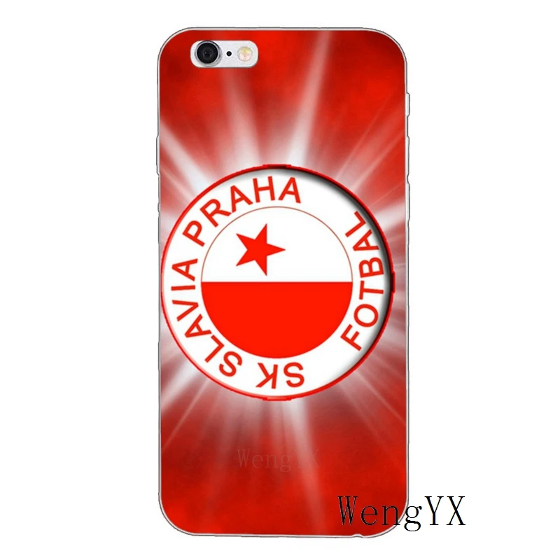Sk-Slavia-Praha-A-09 Силиконовый чехол для телефона Sk Славия Прага Чешская Республика для iPhone XR X XS Max 8 7 6s 6 plus SE 5S 5c 5 iPod Touch - Цвет: Sk-Slavia-Praha-A-09
