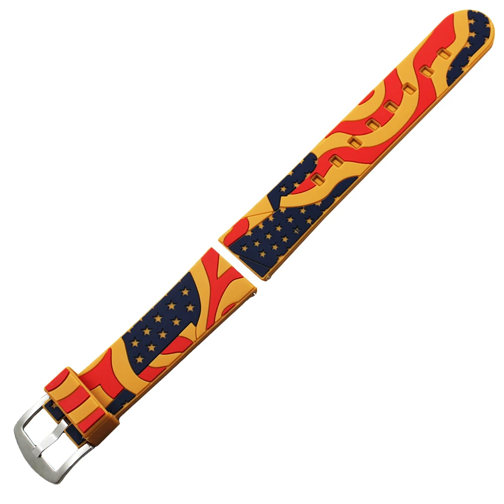 Silicone Rubber Watch Band 22mm for Amazfit Huami Xiaomi Smart Watchband Strap Quick Release Strap Wrist Loop Belt Bracelet