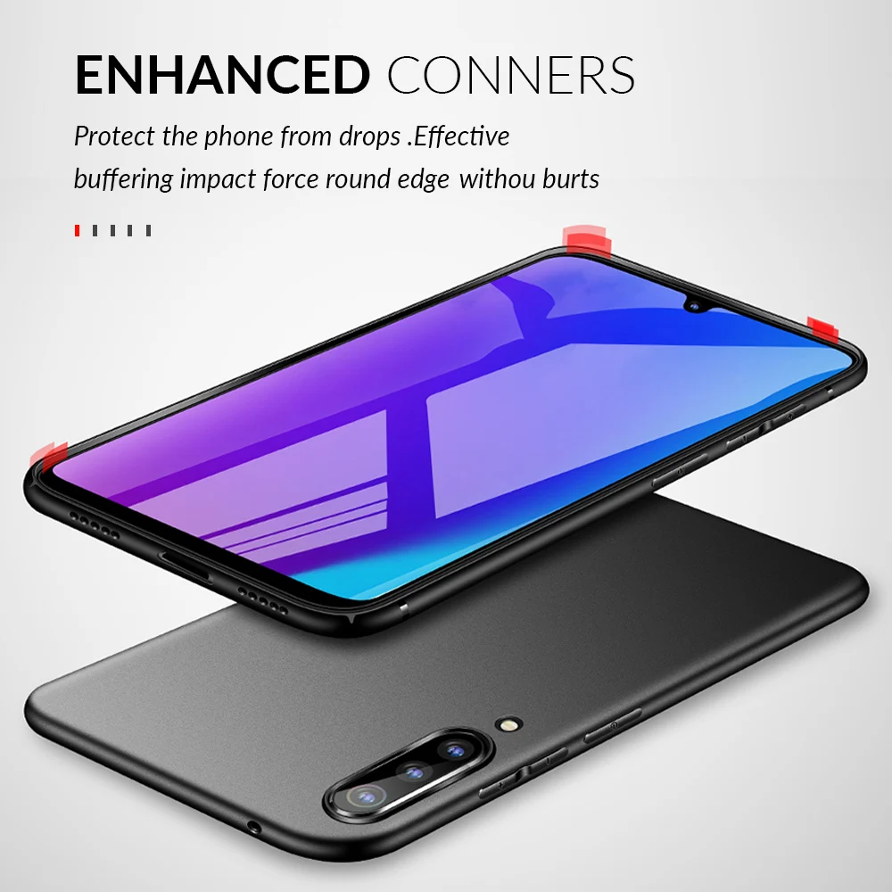 Гладкий Чехол для телефона Xiaomi Mi9 Mi 9 Redmi Note 7 6 Pro SE противоударный чехол с полным
