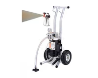 professional airless paint sprayer with spray gun electric m819 a with 50cm extend pole 517519nozzle tips painting machine