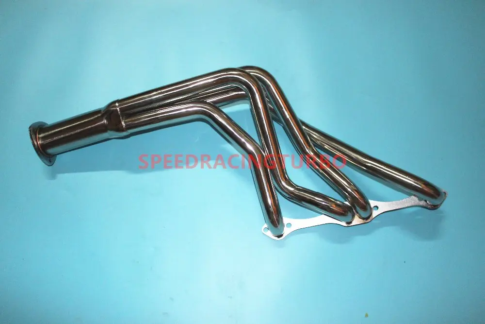 Новые 1964-89 CHEVY длинные трубчатые коннекторы, полированные, SBC, IMPALA, BEL AIR, CAMARO