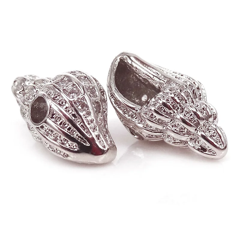 Новые Латунные металлические бусины черного/розового