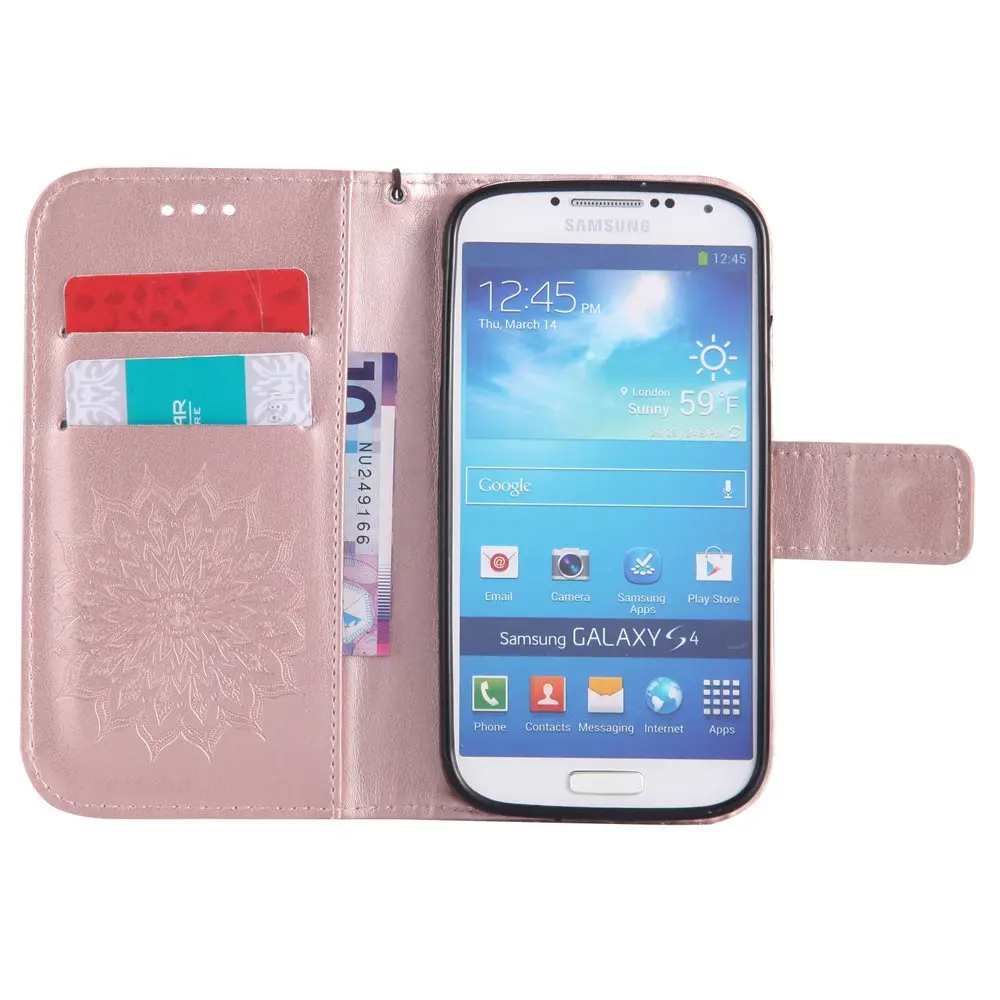 Чехол для Samsung Galaxy S4 S 4 I9505 I9506 I9515 кошелек Флип-телефон PU кожаный чехол GT-I9500 GT-I9505