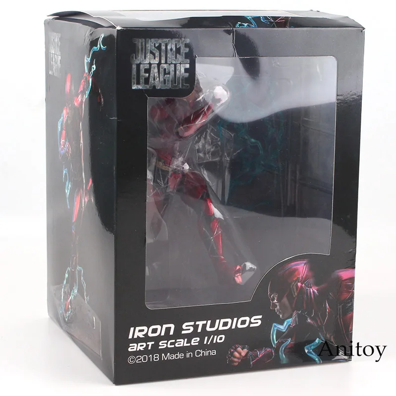 Justice League The Flash Iron Studio художественные весы 1/10 ПВХ Лига Справедливости фигурка Коллекционная модель игрушки 15 см горячие игрушки