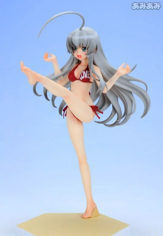 16 см ПВХ фигурка японского аниме Nyaruratohotepu Haiyore! Nyaruko san красный купальник