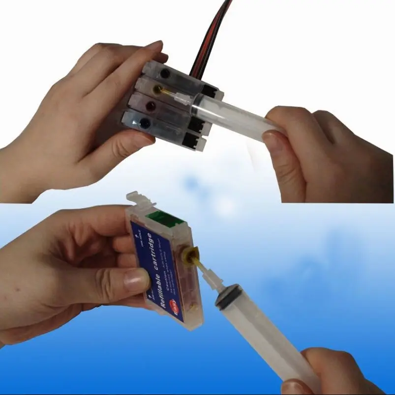 6 шт. инструмент для заправки шприца 10 мл|ink cartridge refill|ink refill syringeink ciss |