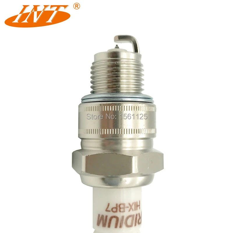 INT иридия двухтактный подвесной яхта Свеча зажигания HIX-BP7 для W7BC BR7HIX IWF22 W22FPU10 BP7HIX BPR7HIX BP7HS B7HS-10 BR7HS B6HS