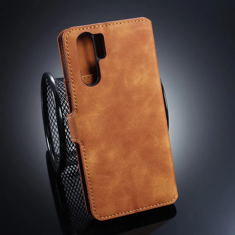 P30Pro NOVA4 Business Case For Huawei P30 Pro Lite Nova 4 2019 Windows Flip Leather Card Slot Wallet Cover Mate20 Bag Coque | Мобильные