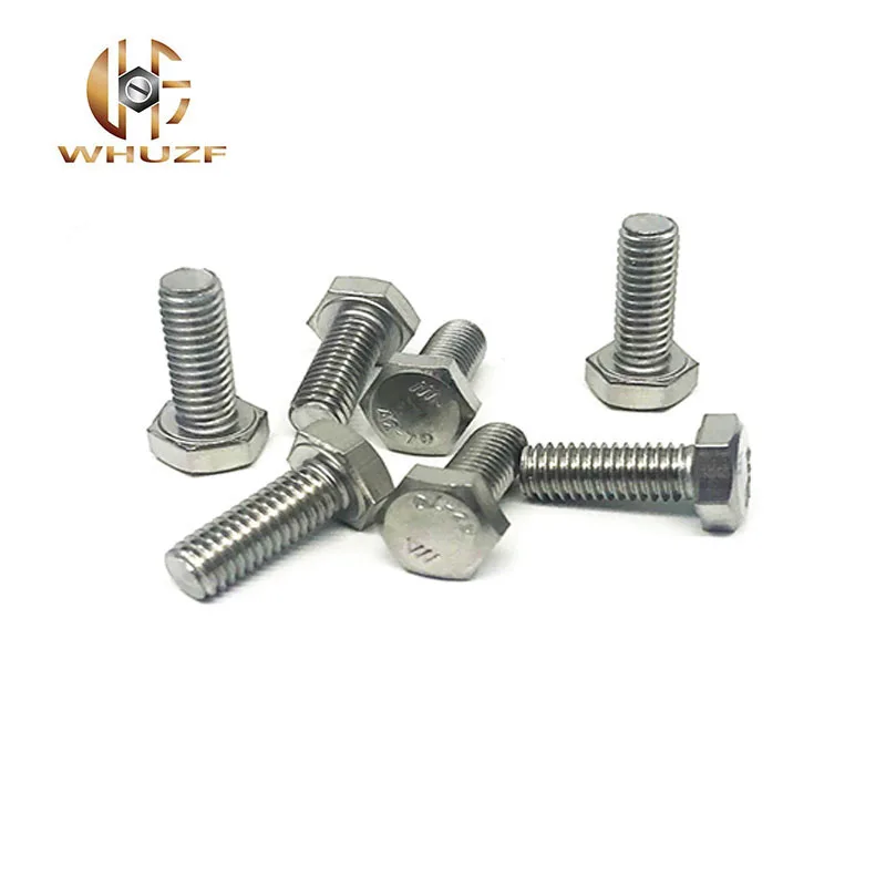 M5 *70/80/90/100 mm DIN933 External Hex Hexagon Head Screw Full Threaded 304 Stainless Steel Bolt Machine Screws | Обустройство дома