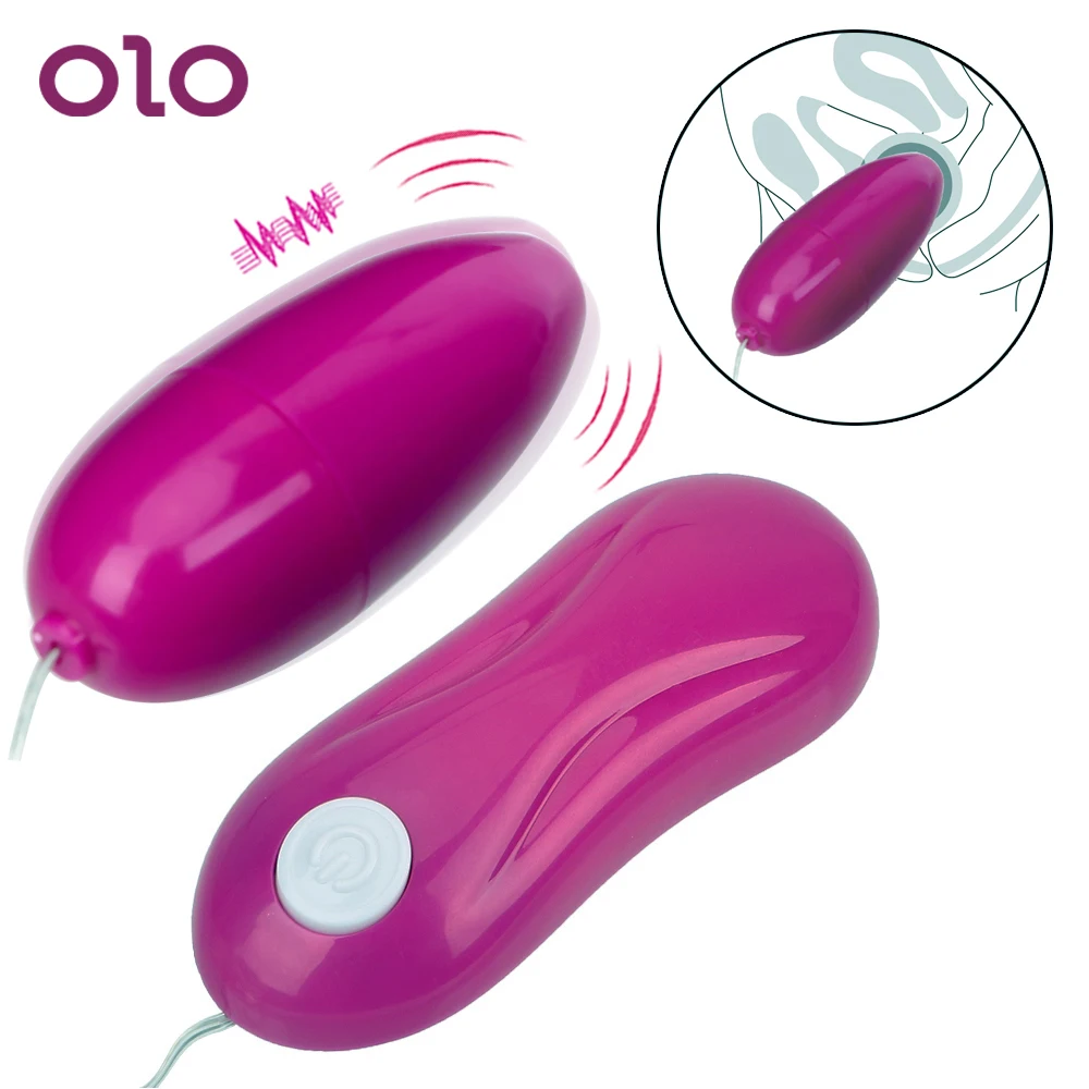 OLO прыгающие яйца вагинальные упражнения пуля вибратор 12 Скоростей женская