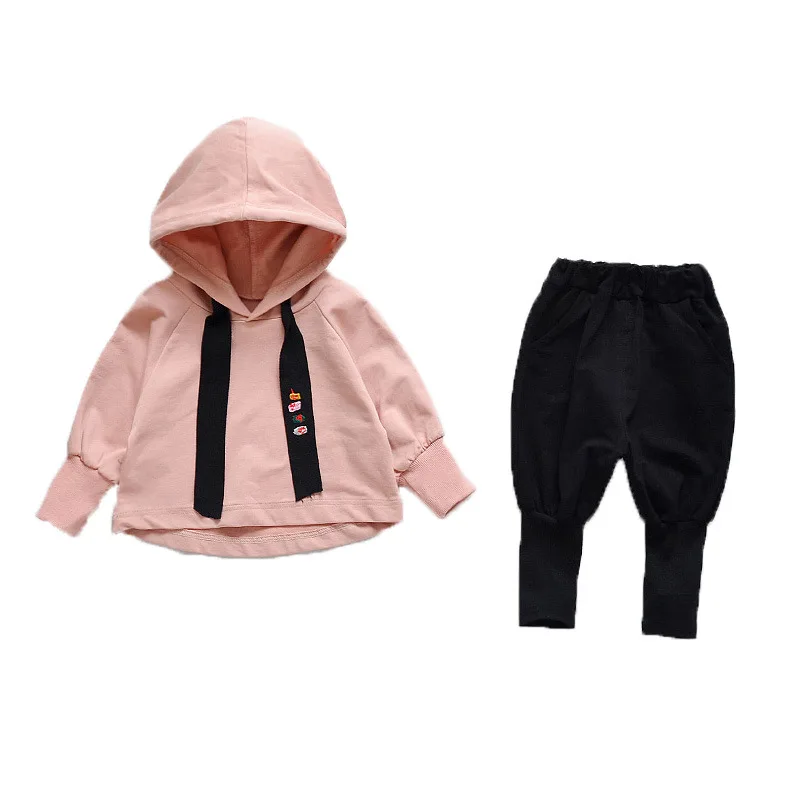 Детская одежда 2018 новая детская осенние и зимние Комплект детской одежды из двух