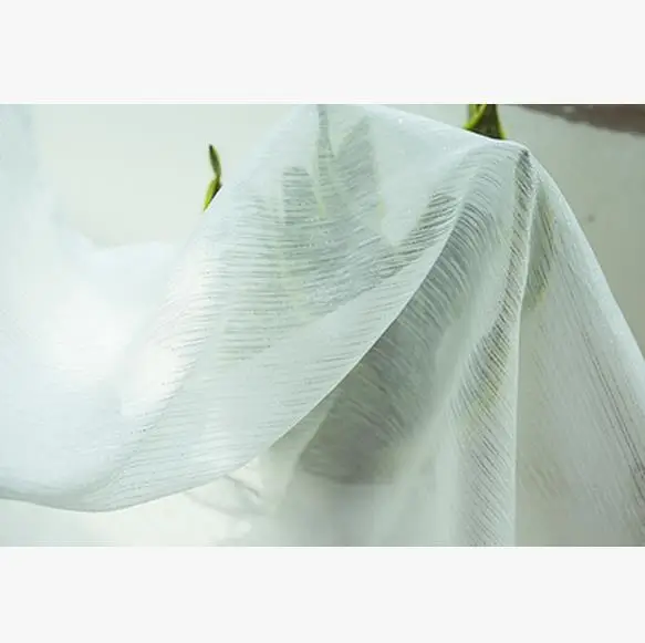 Более Высококачественная жаккардовая занавеска для окна тени занавески чистый