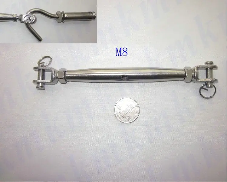 Оборудование для такелажа M8 челюсти и из нержавеющей стали 304 закрытые вертушки