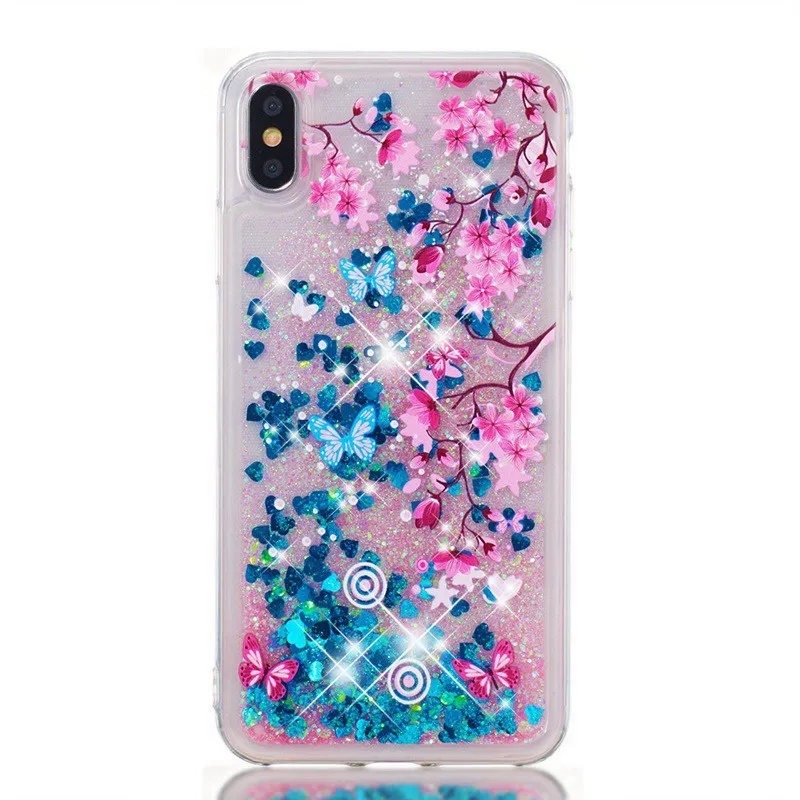 Жидкий чехол для Samsung Galaxy J1 J2 J3 J5 J7 Prime 2016 2017 2018 EU Xcover 4 Note 8 G360 мультяшный Бабочка